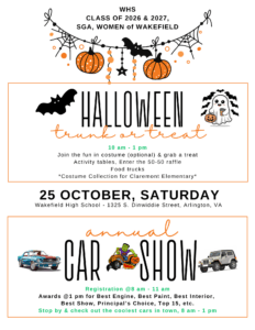 Car Show and Trunk or Treat Event Flyers