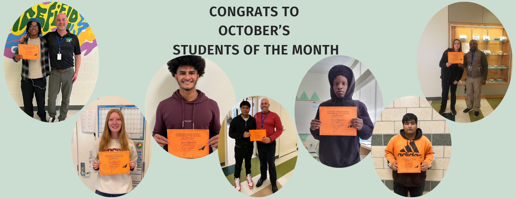 Students of the month - October 2023