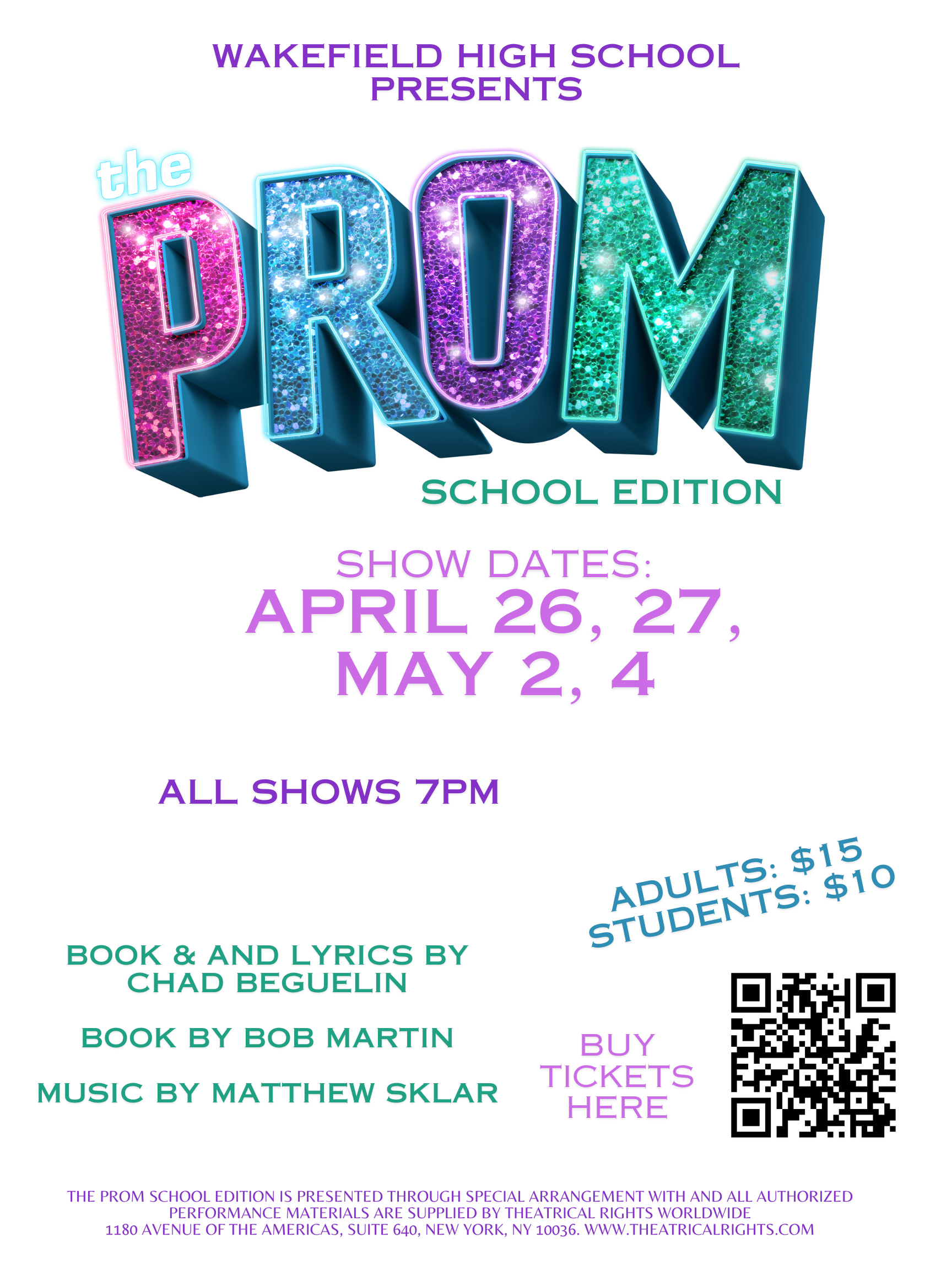 Prom Musical Flyer