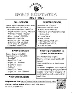 thumbnail of WHS 2024-25 VHSL physical packet