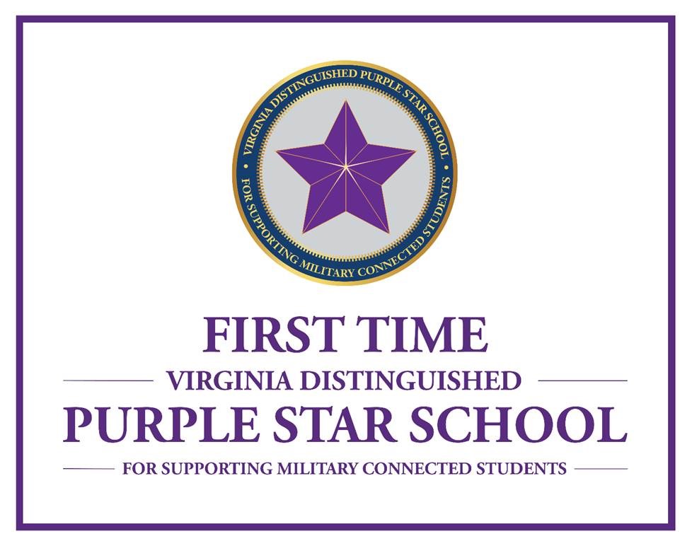 1st Time Purple Star School Logo