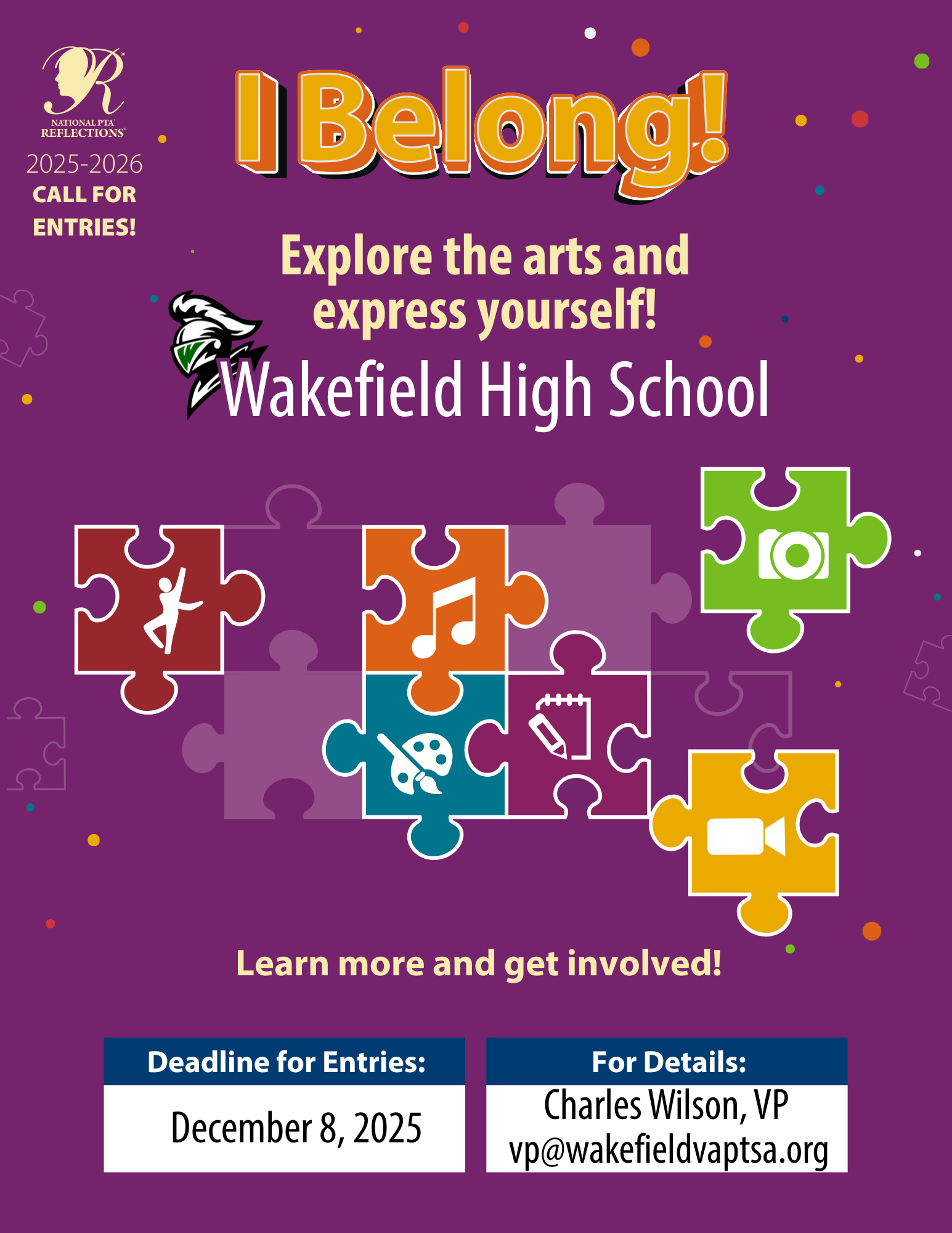 2025 PTSA Contest Flyer