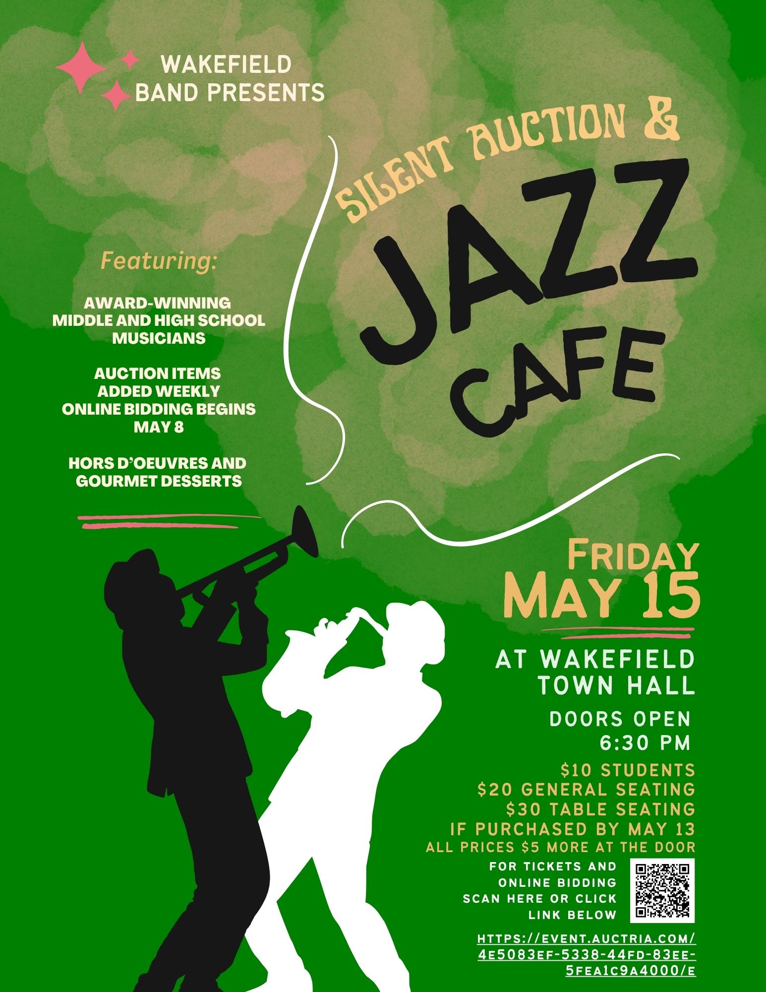 Jazz cafe flyer
