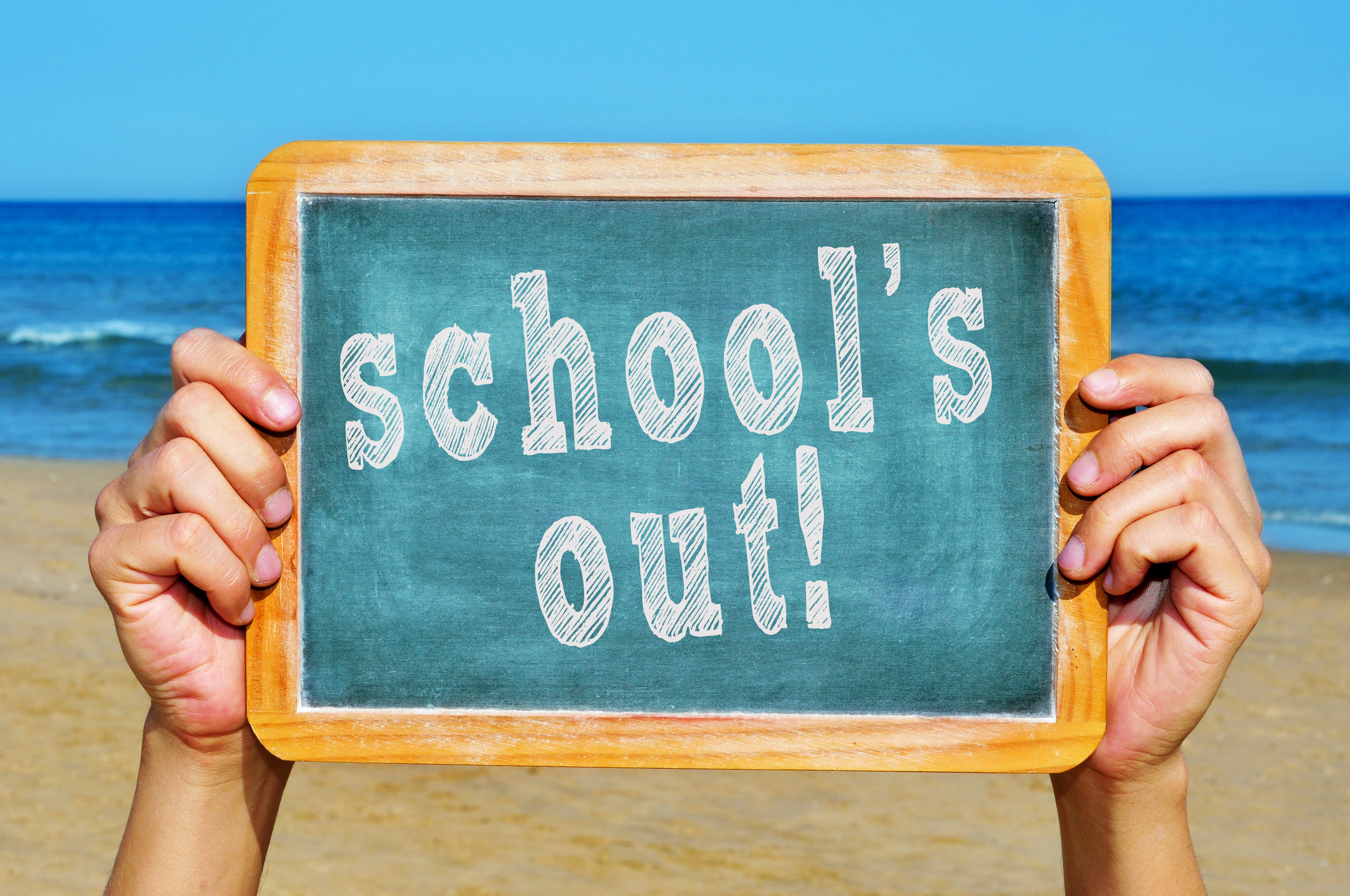 School's out banner